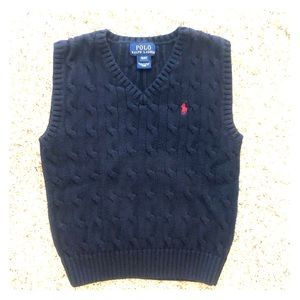 Boy’s 4T Polo Ralph Lauren Vest, 100%cotton